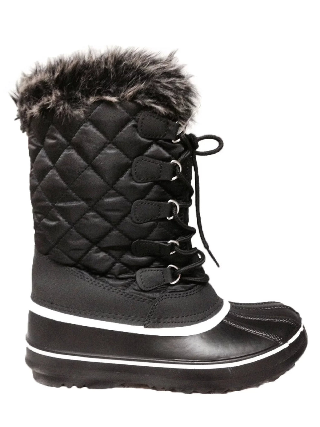 Womens Mid-Calf Warm Fur Lined Sizenow Boots Waterproof Outdoor Non-Sizelip Winter Sizehoes