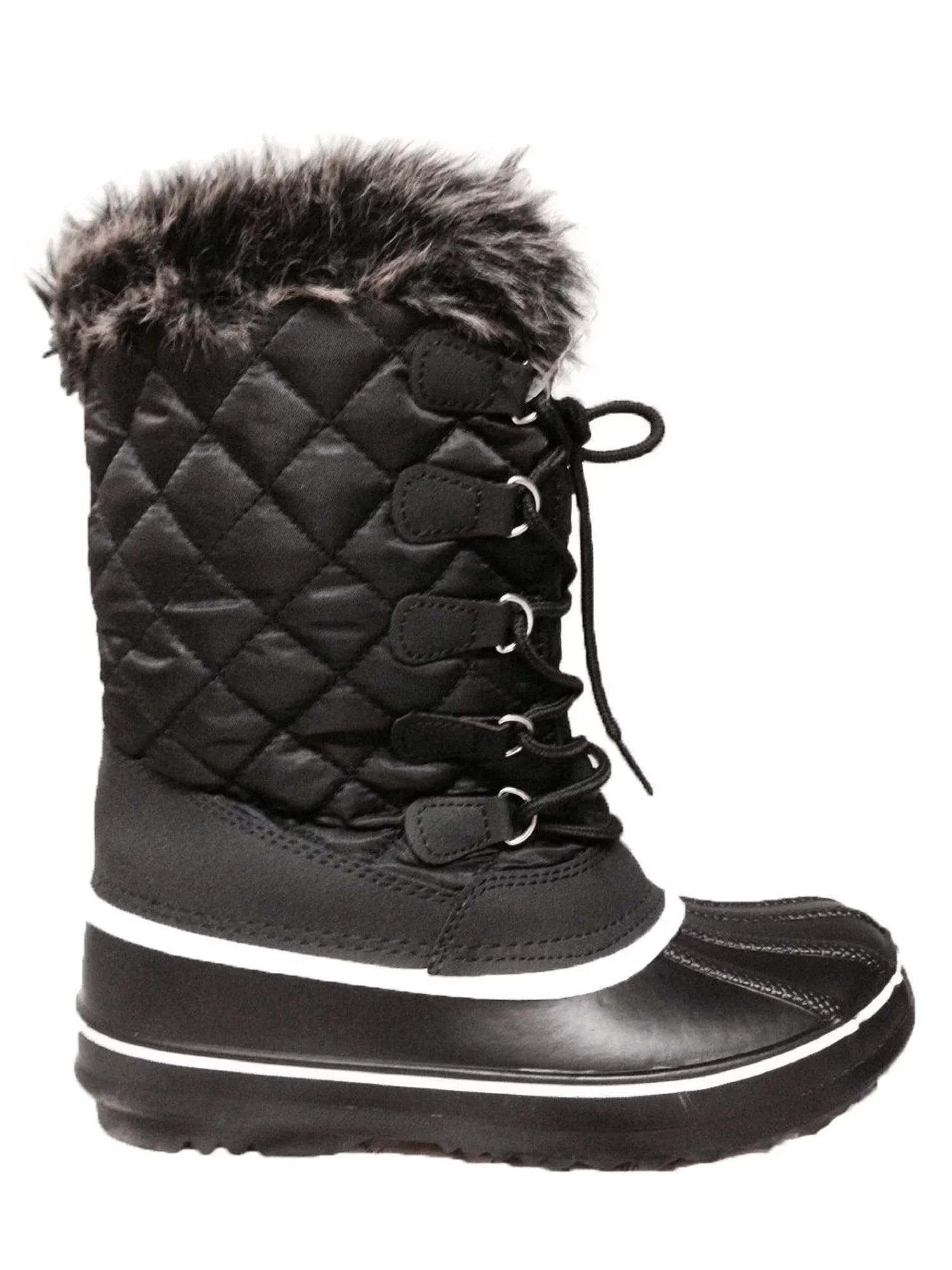 Womens Mid-Calf Warm Fur Lined Sizenow Boots Waterproof Outdoor Non-Sizelip Winter Sizehoes