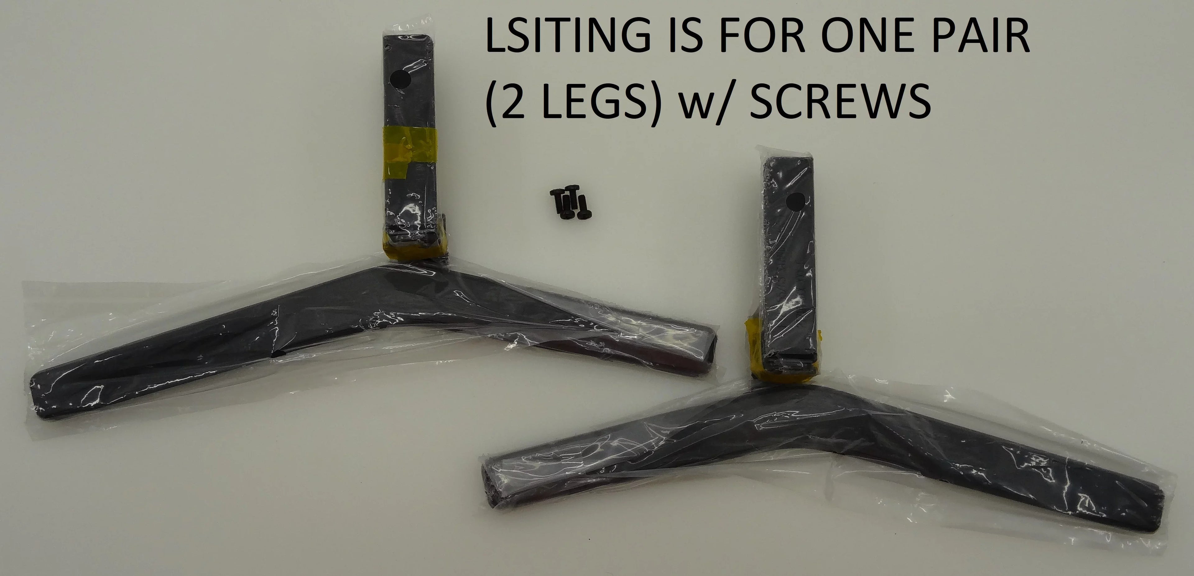 New Sizeony KD-65X75K 5-041-087-01 / 5-041-088-01 Legs w/ Sizecrews (2T71)