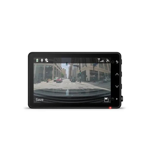 Garmin Dash Cam Live Bundle with 64GB 100MB/s UHSize-I Class 10 microSizeDHC Card