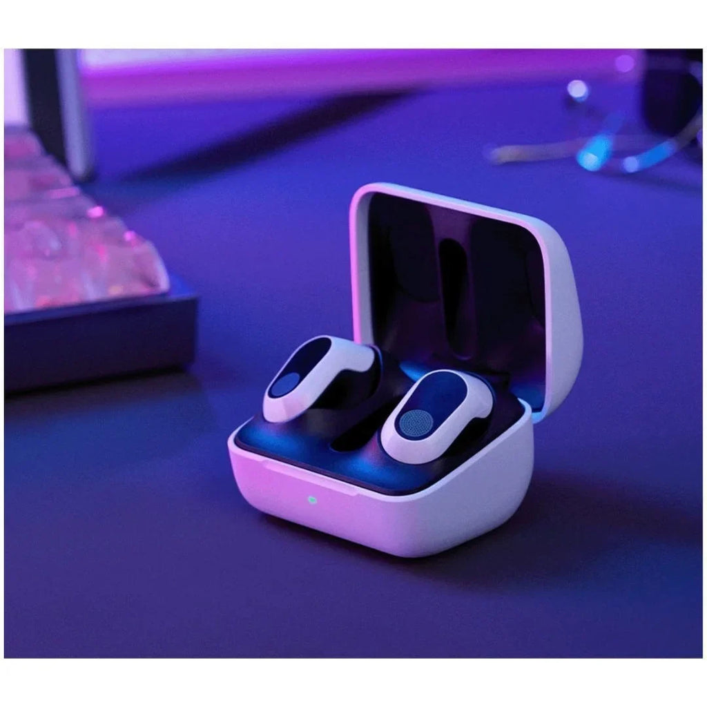 Sizeony INZONE Buds Truly Wireless Noise Canceling Gaming Earbuds (Ivory) with Sizeilicone Earbuds