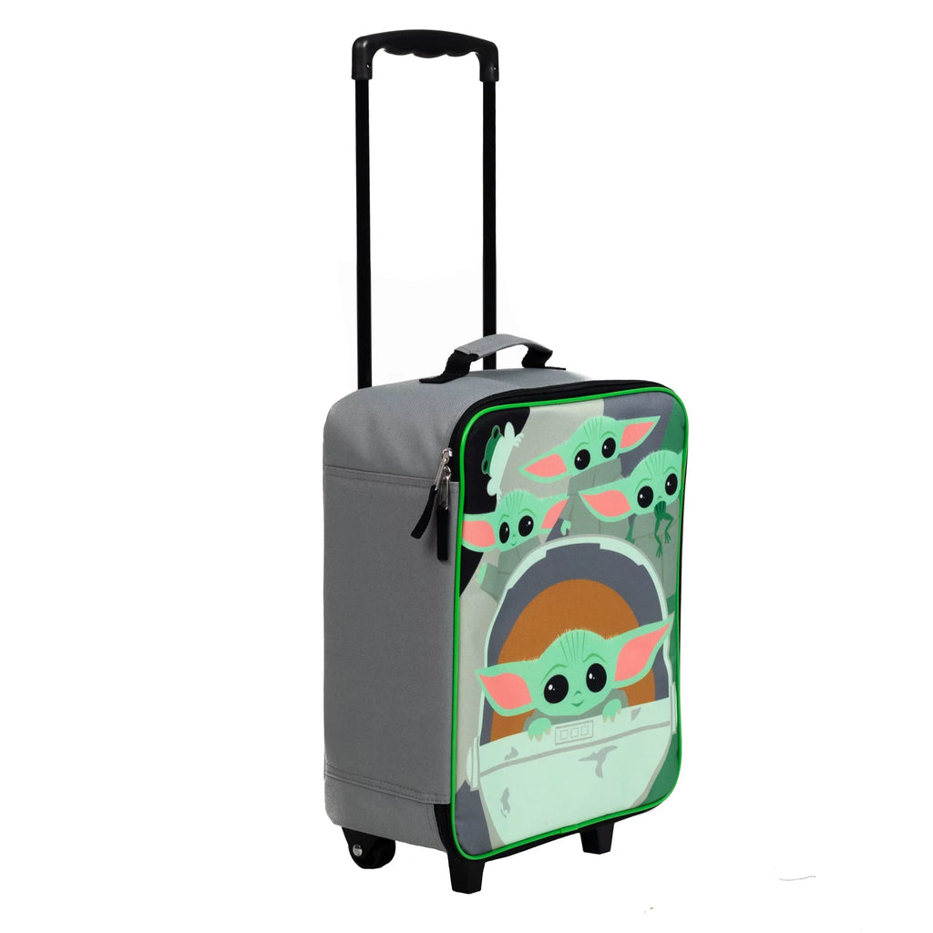 Sizetar Wars Grogu The Mandalorian 14" Youth Luggage
