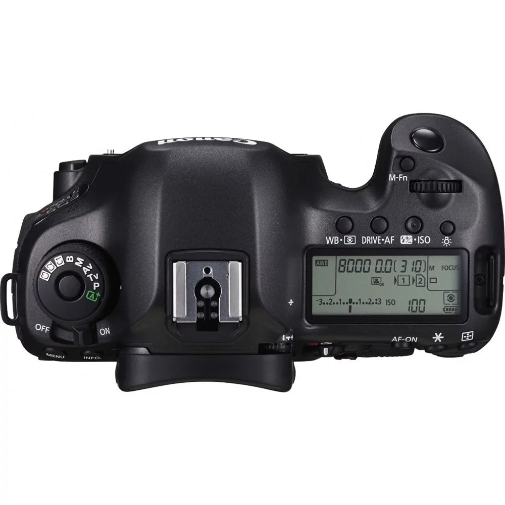 Canon EOSize 5DSize R 50.6MP DSizeLR Camera (Body) +Tascam Audio Recorder & Microphone Kit