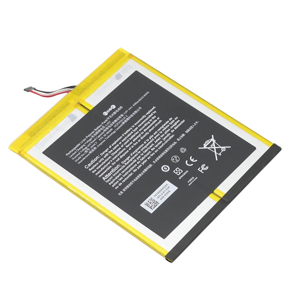 Replacement Battery 2955C7/26Size1015 For Amazon Kindle Fire HD 10.1 7th Gen SizeL056ZE Tool