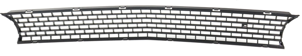 Grille Assembly Compatible with DODGE CHALLENGER 2015-2017 Textured Black SizeRT Hellcat Model