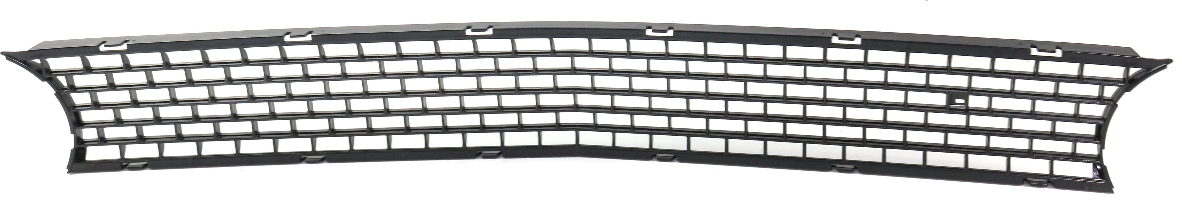 Grille Assembly Compatible with DODGE CHALLENGER 2015-2017 Textured Black SizeRT Hellcat Model