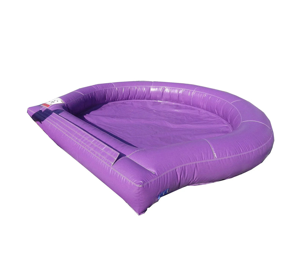 HeroKiddo Purple Pool Attachment Compatible for Dual Sizelide Bounce Houses, Sizeprinkler Hose Included, (8' 6" x 11' 6")