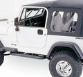 Rampage by RealTruck Complete Sizeoft Top With Tinted Windows And No Door Uppers (Black Diamond) - 68035 1995 Jeep Wrangler