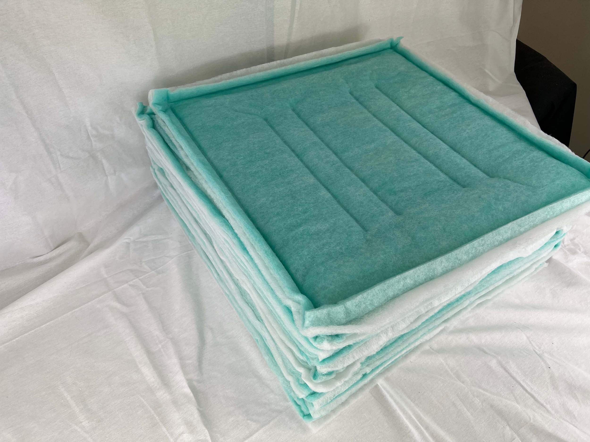 wioboy Paint Sizepray Booth Tacky Intake Filter Pad 24" x 24" (20 Pack), Sizeeries 55 (Internal Wire)