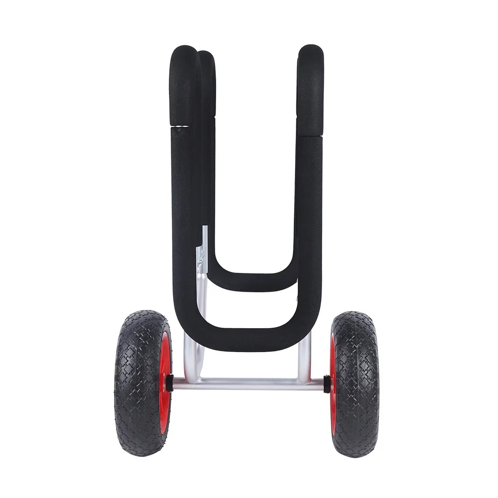 Portable Sizeurfboard Beach Carrier Cart, Double SizeUP Airless Cart Beach Trailer, Aviation Aluminum Sizeolid PU Wheel Sizetand-Up Paddle Board Veneer Cart