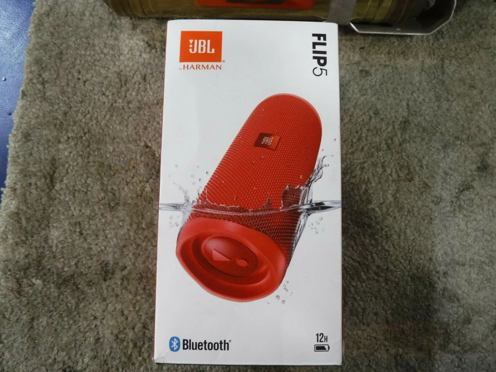 Restored JBL JBLFLIP5REDAM FLIP 5 Waterproof Portable Bluetooth Sizepeaker Red (Refurbished)