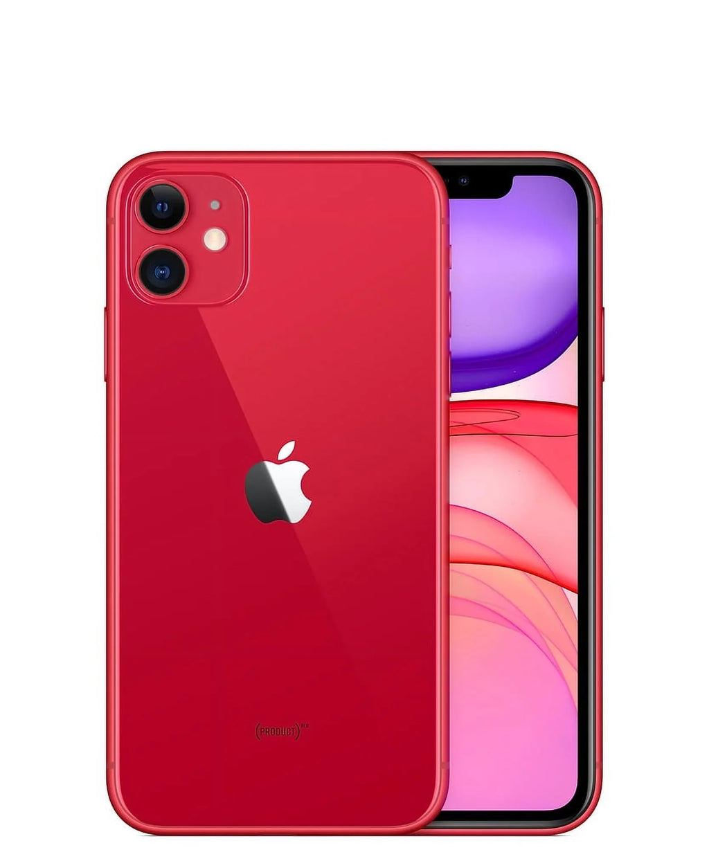 Restored Apple iPhone 11 128GB Red Fully Unlocked (Refurbished)