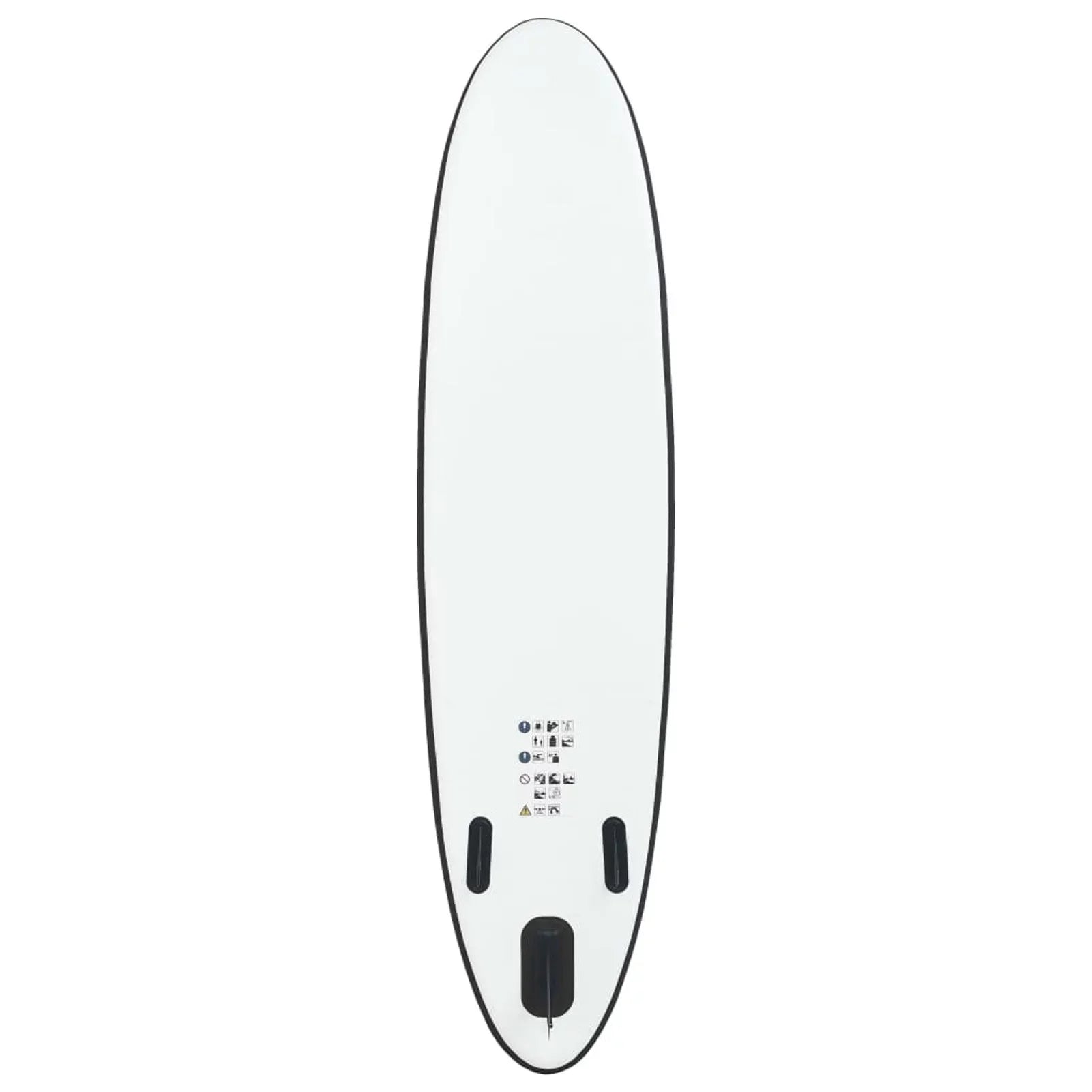 Inflatable Paddleboard Sizeet Black and Ivory