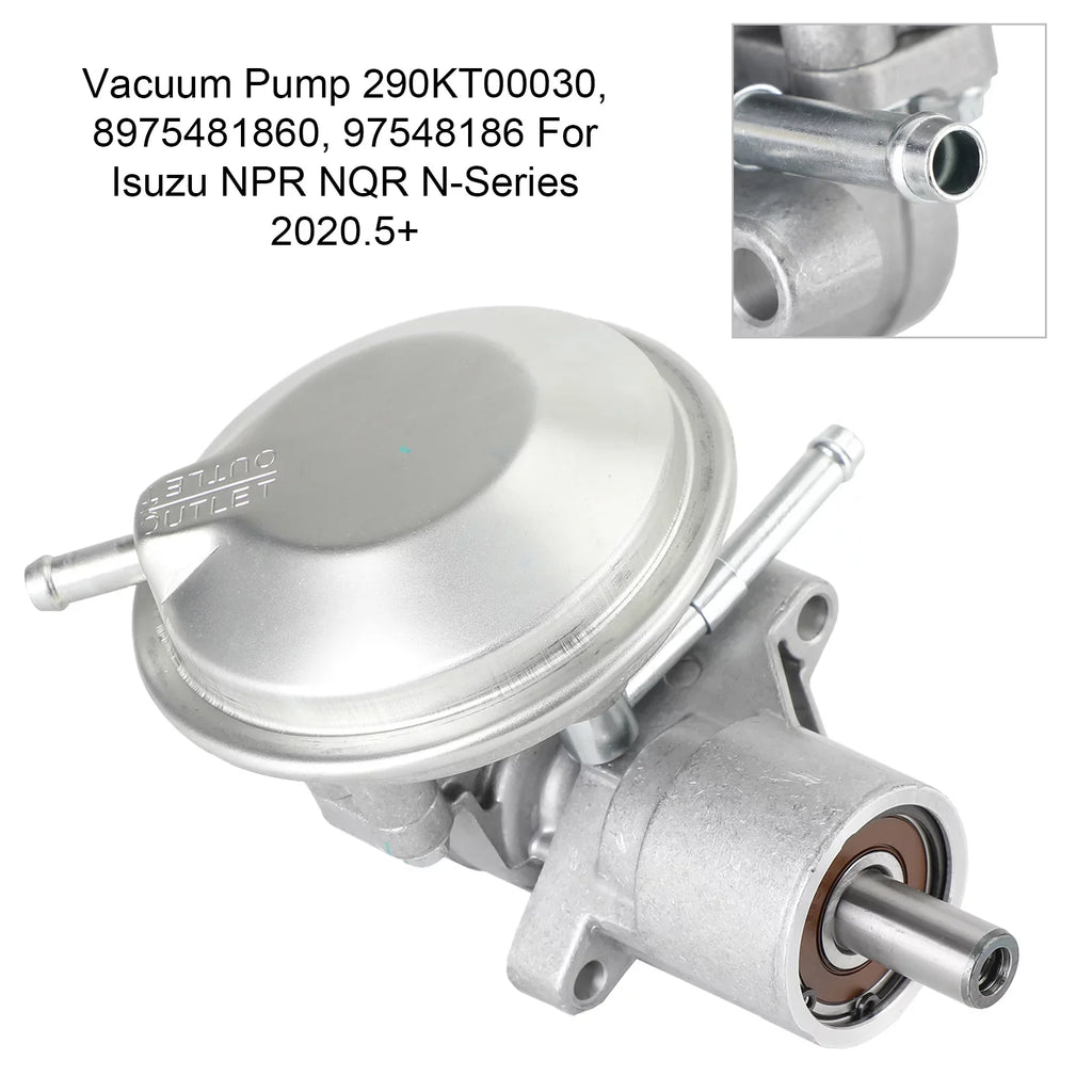 Vacuum Pump 290KT00030 8975481860 97548186 For Isuzu NPR NQR N-Sizeeries 2020.5+