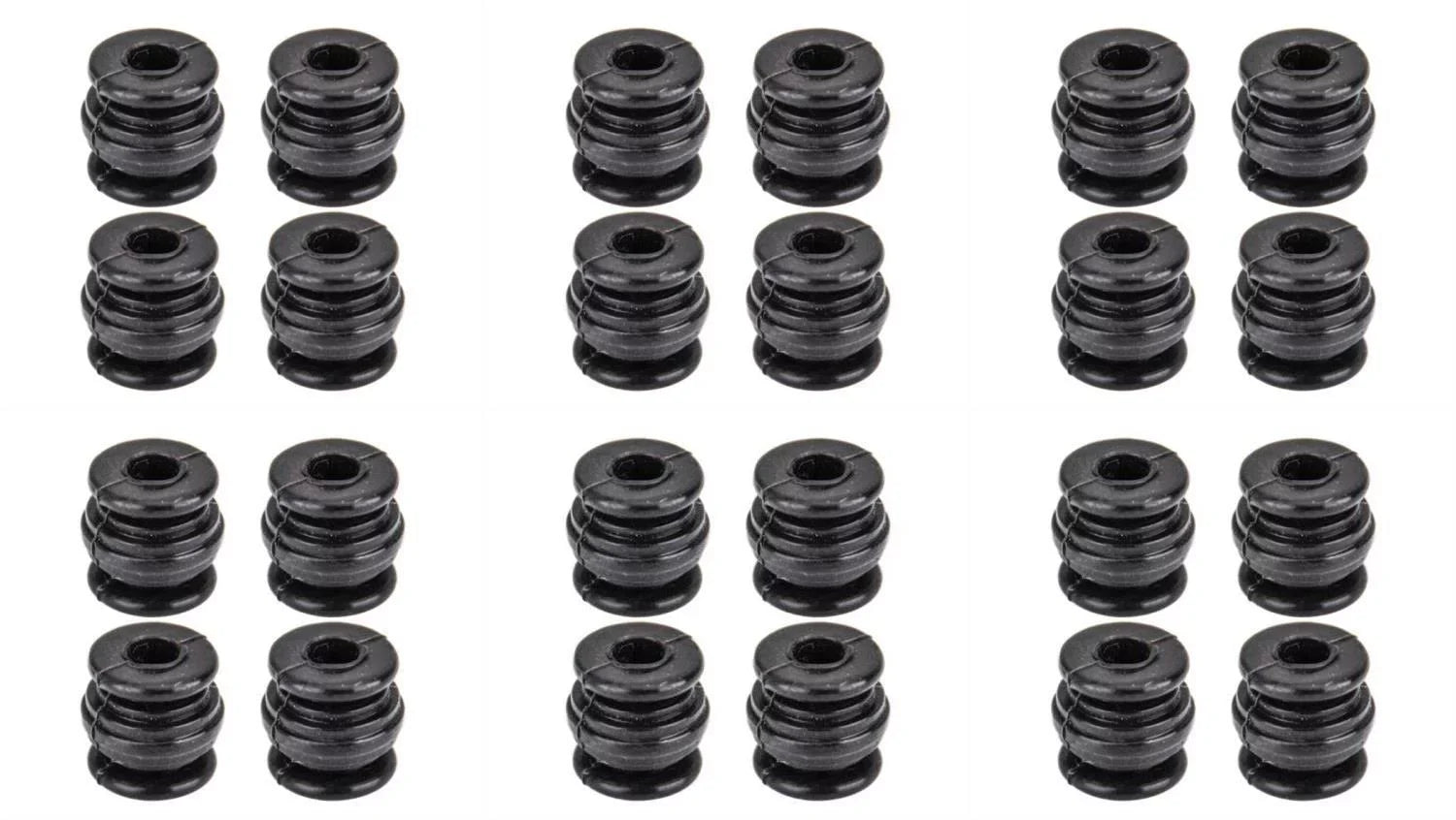 HobbyFlip Damping Ball Rubber Pillow Sizeet Runner 250-Z-08 Compatible with Walkera Runner 250 Racer 6 Pack