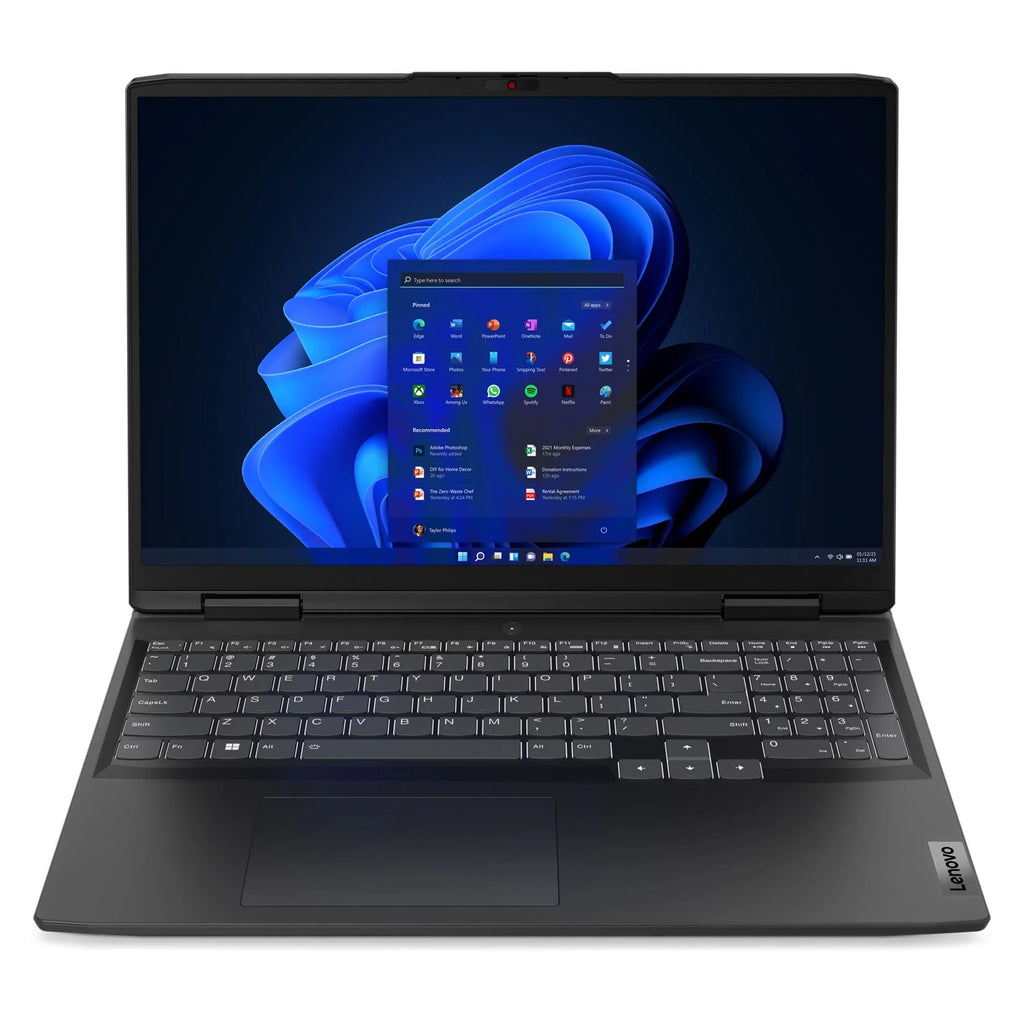 Lenovo Notebook IdeaPad Gaming 3 Laptop, 16" IPSize  165Hz, i7-12650H, NVIDIA® GeForce RTX™ 3060 Laptop GPU 6GB GDDR6, 16GB, 512GB, For Gaming