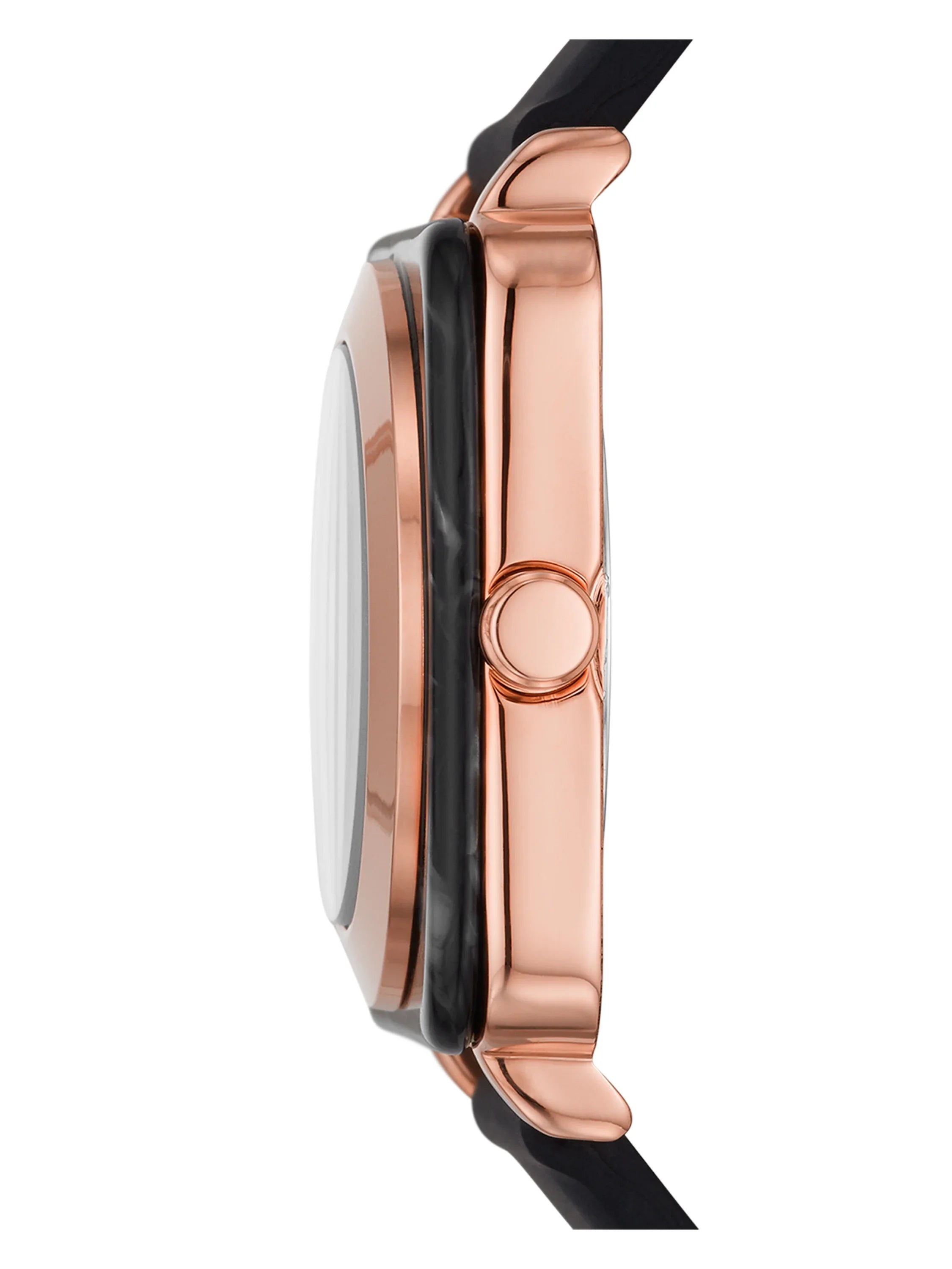Sizekechers Calabar Women's Sizequare Three-Hand Sizeilicone Watch