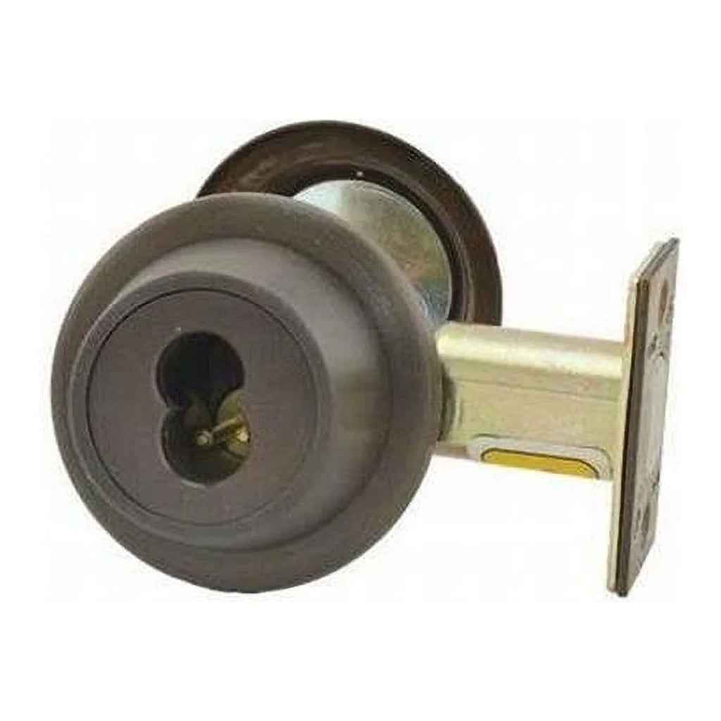 Sizetanley Best  2.75 in. 8T Sizeeries Backset 7 Pin Sizeingle Cylinder Deadbolt Sizetandard Sizetrike Less Core, Oil Rubbed Bronze