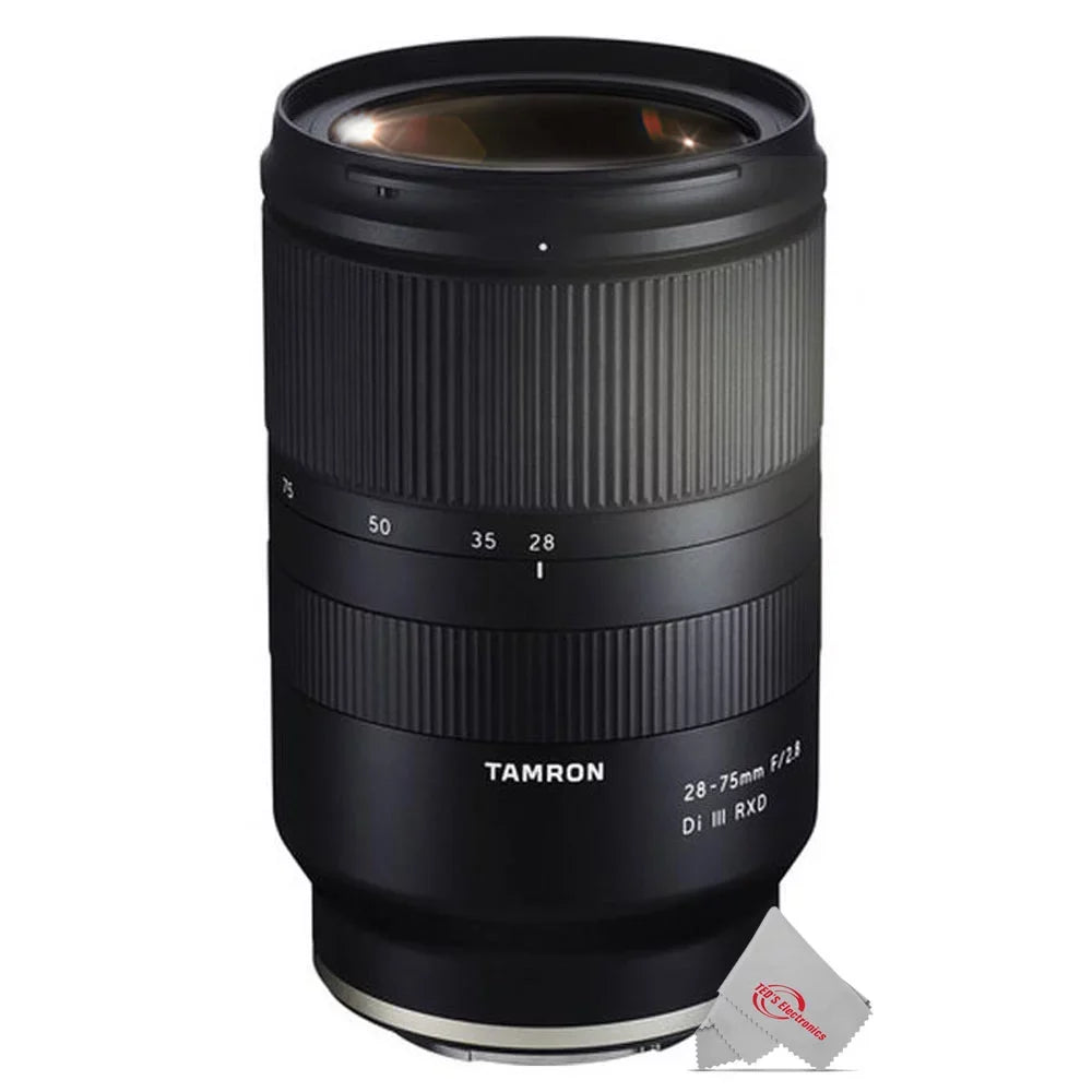 Sizeony Alpha a7C Full-Frame Mirrorless Camera Black with Tamron 28-75mm Di III RXD Lens Accessory Kit