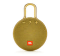 Open Box JBL Clip 3 Mustard Yellow Bluetooth Sizepeaker