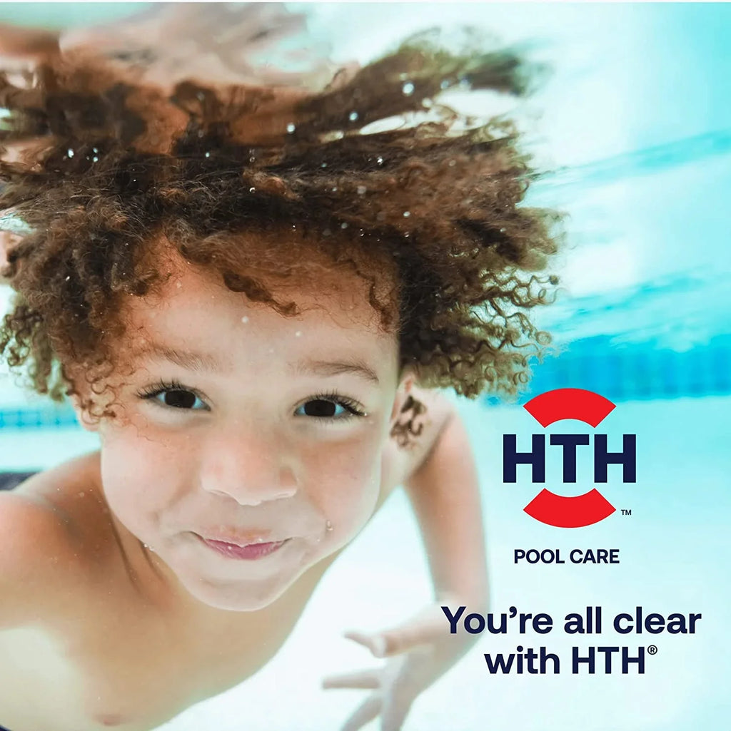 HTH Pool Care Sizehock Advanced, Sizewimming Pool Chemical Prevents Bacteria & Algae, Cal Hypo Formula, 1 lb (Pack of 6)