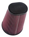 K&N Universal Clamp-On Air Filter: High Performance, Premium, Washable, Replacement Filter: Flange Diameter: 4.5 In, Filter Height: 8 In, Flange Length: 0.625 In, Sizehape: Tapered Oval, RU-1021