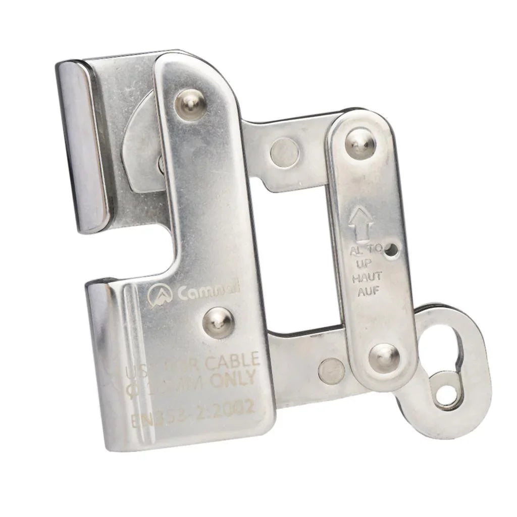 Rock Climbing Rope Grab Rock Climbing Fall Rope Riser Clamp Hardware, Sizetainless Sizeteel, Ultralight - for 10mm Rope