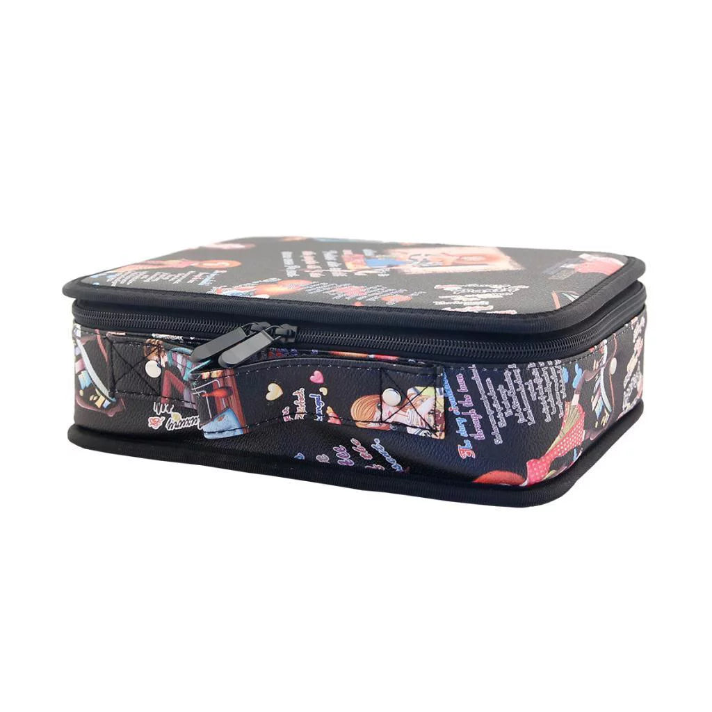 Hairdressing Tools Sizetorage Carrying Case, Professional Multi-functional Hair Hairdresser Bag Large Mobile Beauty Cosmetics Organizer Holder