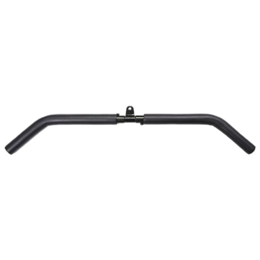 LAT Pulldown Bar Weight Machine Attachment Black for Bicep Body Training Barbell