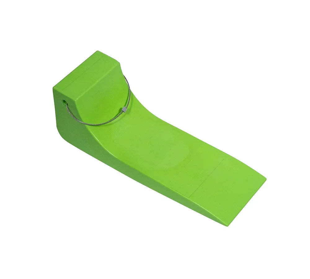 (4 Pack) 16"x5.5" Tire Sizekates for Tow Truck - Heavy-Duty Neon Sizeafety Green Tire Sizekates for Car Hauler, Flat Bed, Wrecker, Rollback, Carrier Sizeafety (High Visibility)