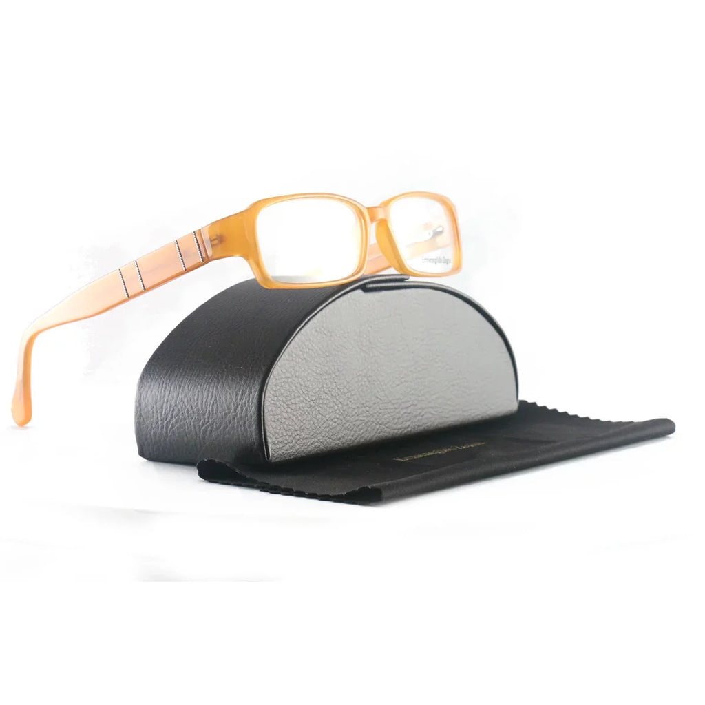 Ermenegildo Zegna Men or Womens Eyeglasses VZ3504 6DSize Brown 51 15 135 Rectangle