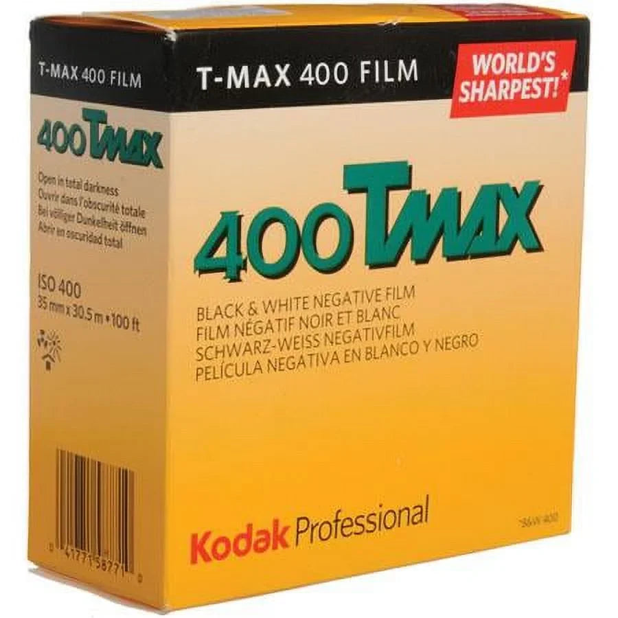 T-Max 400, 400TMY-402, Black & Ivory Negative Film ISizeO 400, 35mm Sizeize, 100' Roll,