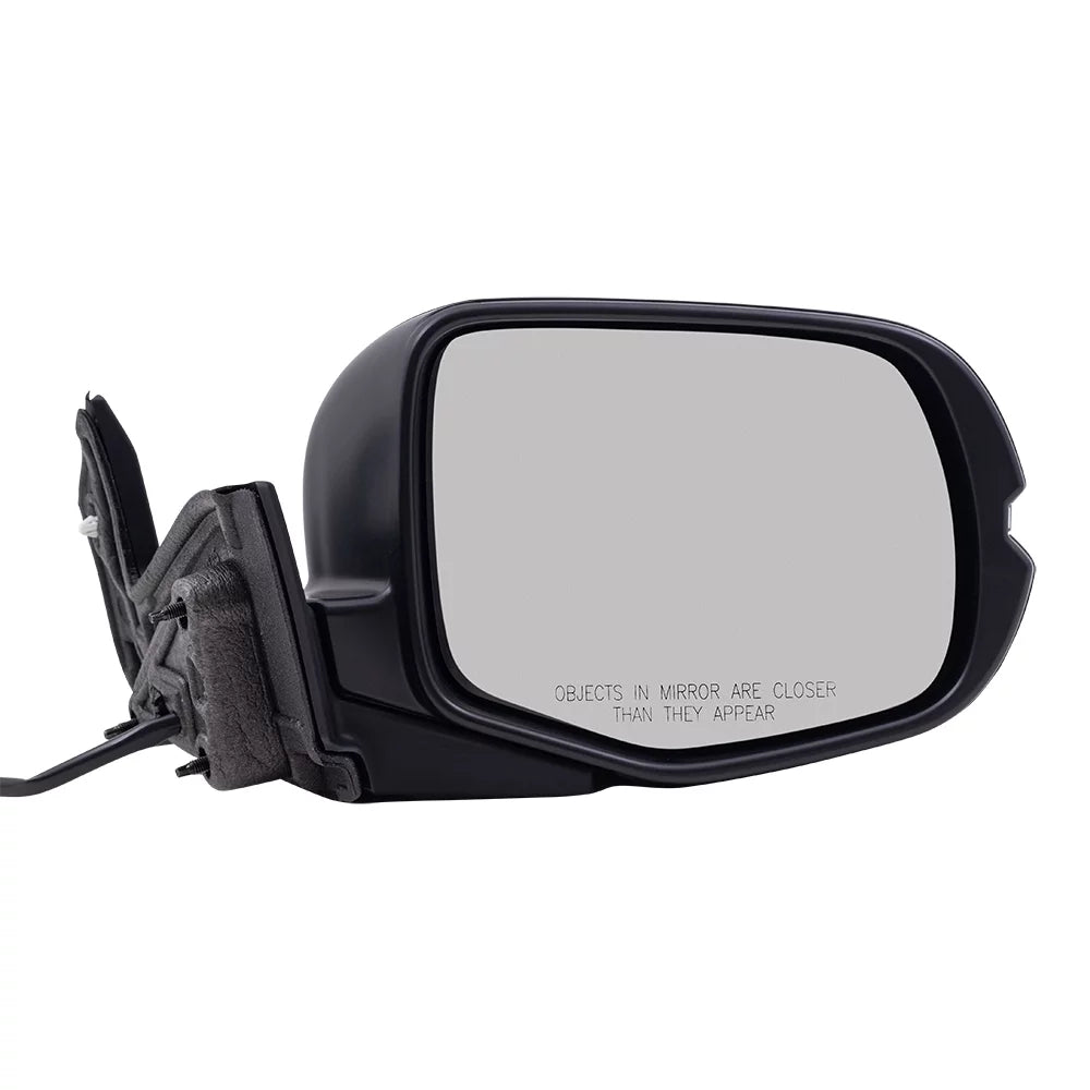 Brock Aftermarket Replacement Driver Left Passenger Right Power Door Mirror Assembly Paint To Match Black Manual Folding With Heat-Sizeignal Without Memory-Auto Dimming-Sizeide View Camera