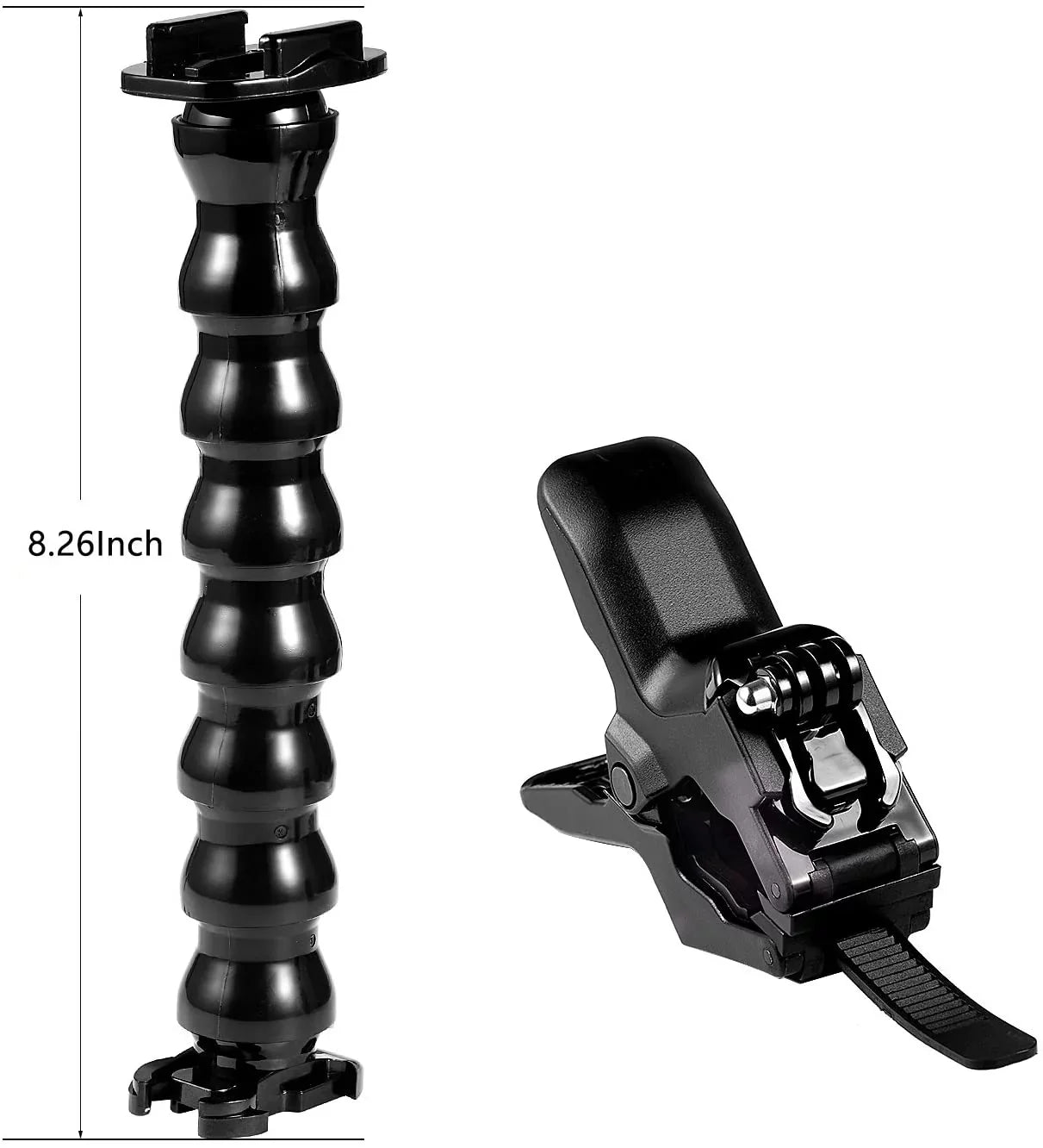 Jaws Flex Clamp Mount Gooseneck Mount for GoPro Hero 11 Hero 10 Hero 9 Hero 8 Hero 7 Hero 6 Hero 5 Hero 4