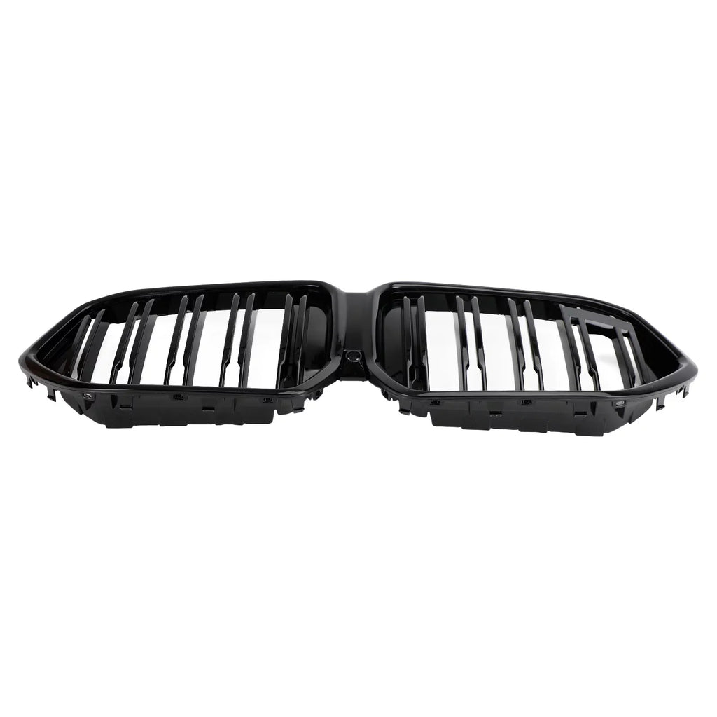 Front Bumper Grille Grill Fit for BMW X6 G06 M50i 2020-2022 W/Camera Hole Black