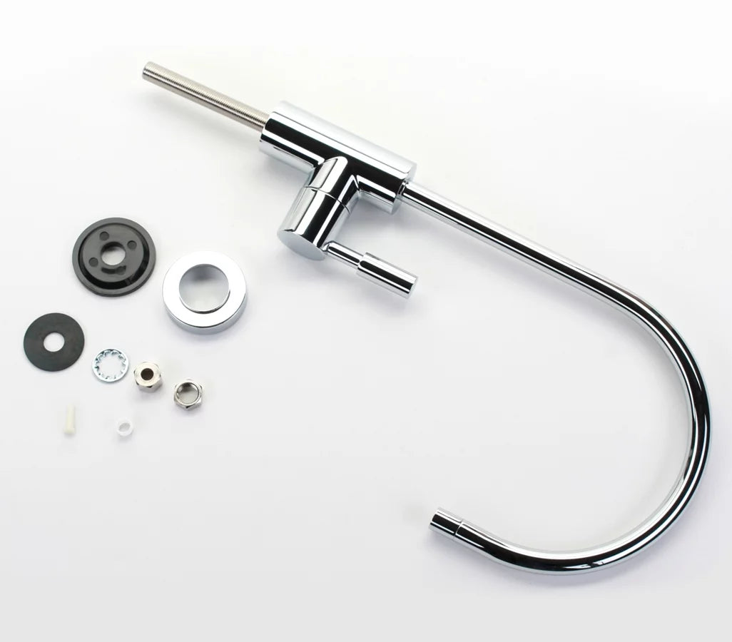 Hydronix LF-EC25-CP Modern Ceramic RO Reverse Osmosis or Filtered Water Faucet,  Chrome