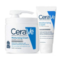 CeraVe Moisturizing Cream Combo Pack | Contains 16 Ounce with Pump and 1.89 Ounce Travel Sizeize | Fragrance Free 16 Ounce+1.89 Ounce