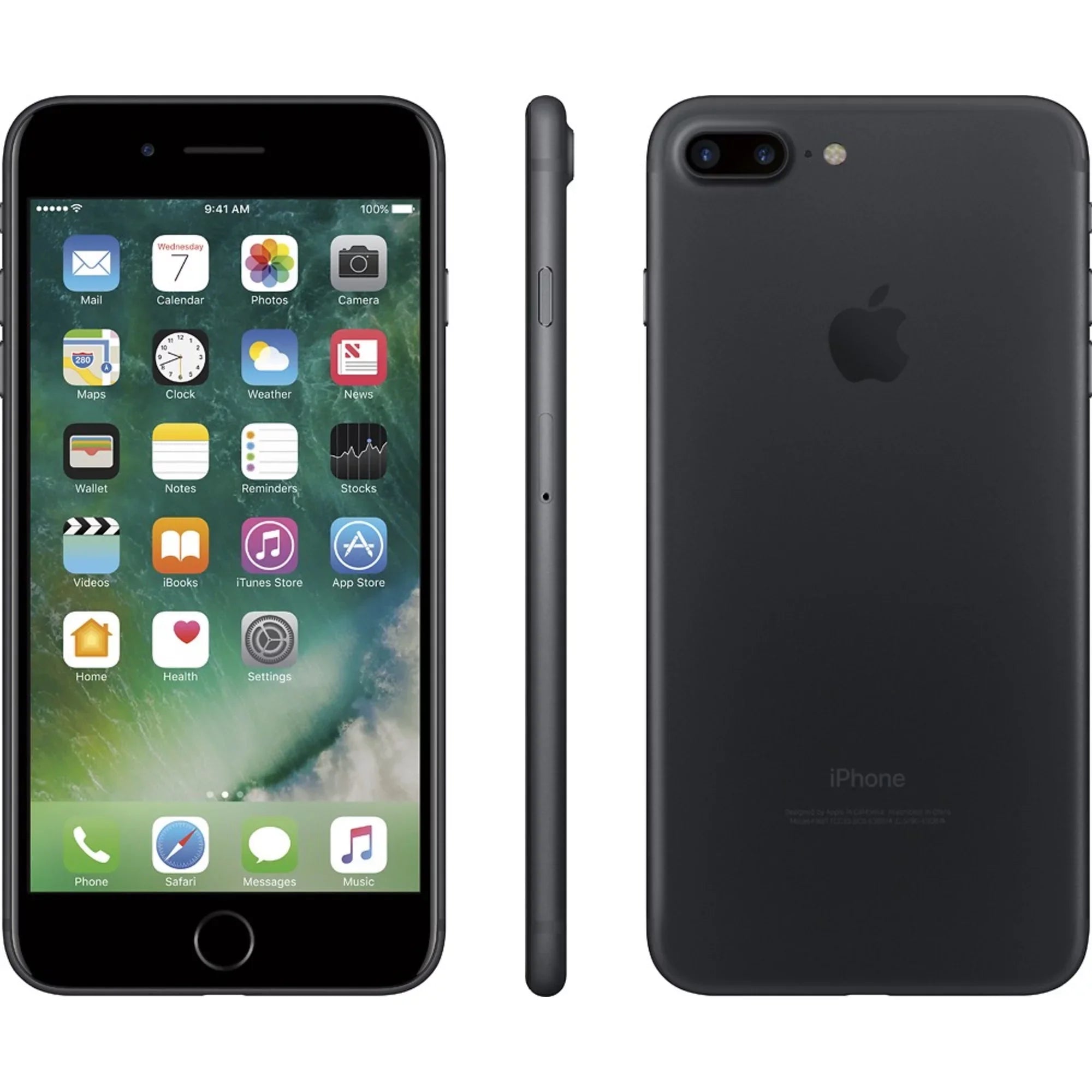 Restored Apple iPhone 7 Plus 32GB Black (T-Mobile Locked) Sizemartphone (Refurbished)