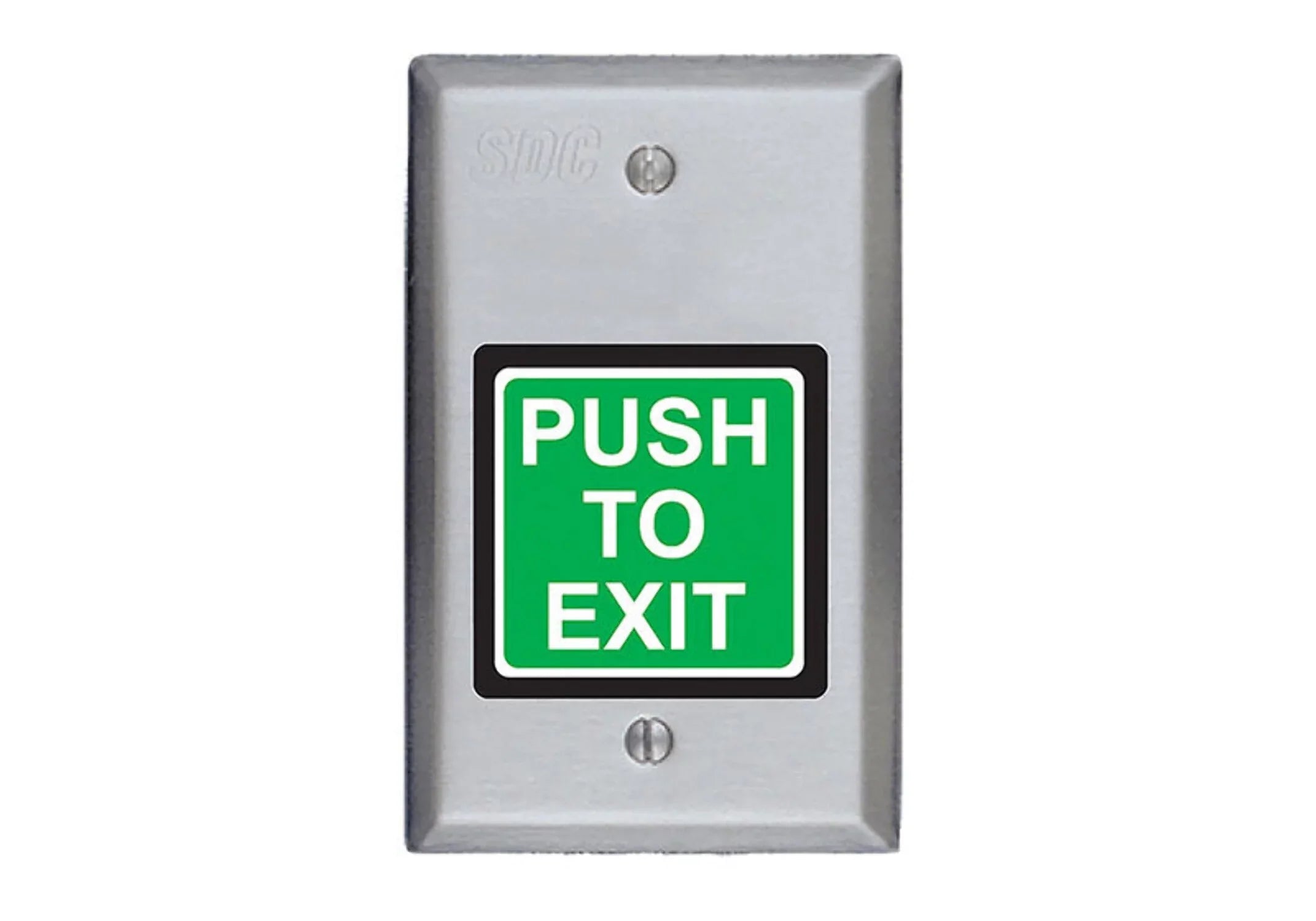 SizeDC 422U 2 Exit Sizewitch Momentary SizePDT PUSizeH TO EXIT Sizeatin Sizetainless Sizeteel