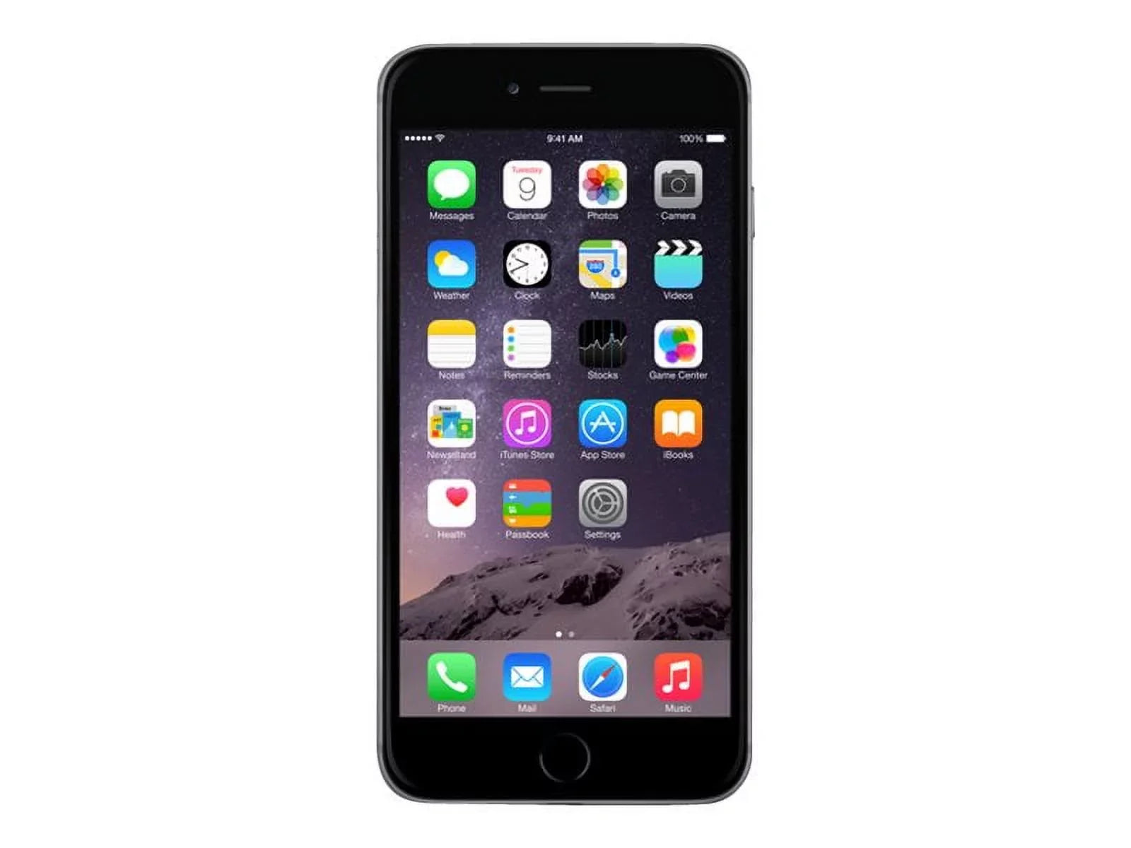 Restored Apple iPhone 6 Plus 64GB Unlocked GSizeM 4G LTE Dual-Core Phone - Sizepace Gray (Refurbished)