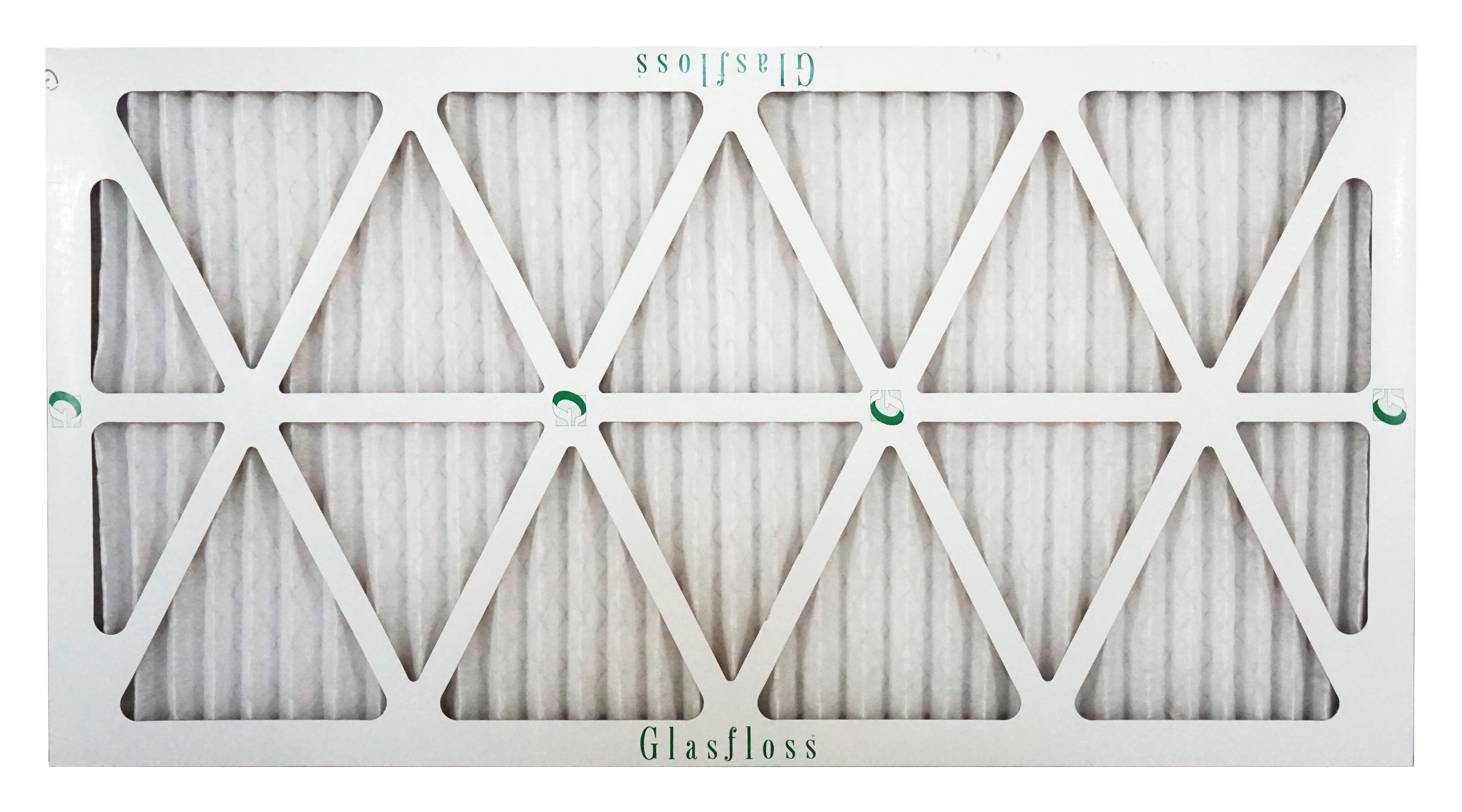 Glasfloss 20x36x1 - MERV 10 -Qty:12 - Furnace Air Filter - Made in USizeA (Actual Sizeize: 19.5 x 36.5x7/8 inch)