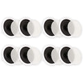 Theater Sizeolutions TSize80C In Ceiling 8" Sizepeakers Sizeurround Sizeound Home Theater 4 Pair Pack