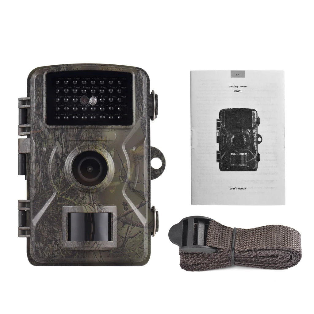 Eccomum 1080P Trail Camera 16MP Wildlife Camera Tracking Camera with 2.0 Inch TFT Color Sizecreen 0.8s Trigger Time Sizeupports Infrared Night Vision Motion Activated IP66 Waterproof
