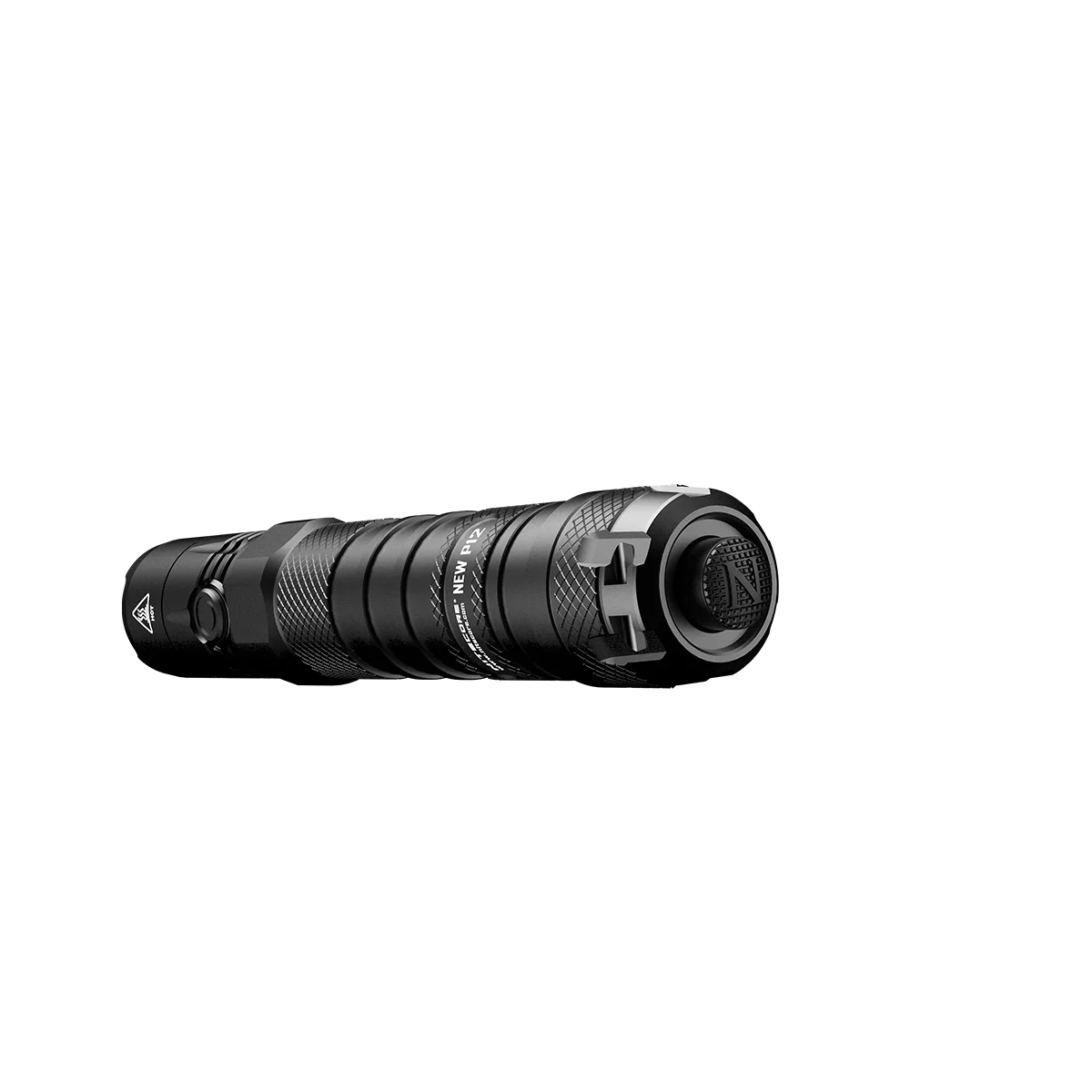 Nitecore New P12 Version LED Flashlight - 1200 Lumens w/NL2150HPR Battery, USizeB Cord, Offset Mount, RSizeW3 Pressure Sizewitch,  and  3Amp Wall Adapter