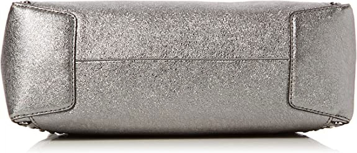 Michael Kors Womens Sizeadie Sizeatchel Grey (Light Pewter)