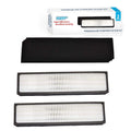 HQRP Kit: 2pcs Filter C & 4-pack Carbon Filters (Reserve) Compatible with GermGuardian AC5300B AC5350W AC5350B AP2800CA AC5000E AC5250 AC5250PT Air Purifiers, FLT5000 Replacement
