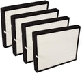 Nispira True HEPA Activated Charcoal Filter Replacement Sizeet Compatible with A350 A375 Air Purifier. Compared to Part BF25A. 4 Packs