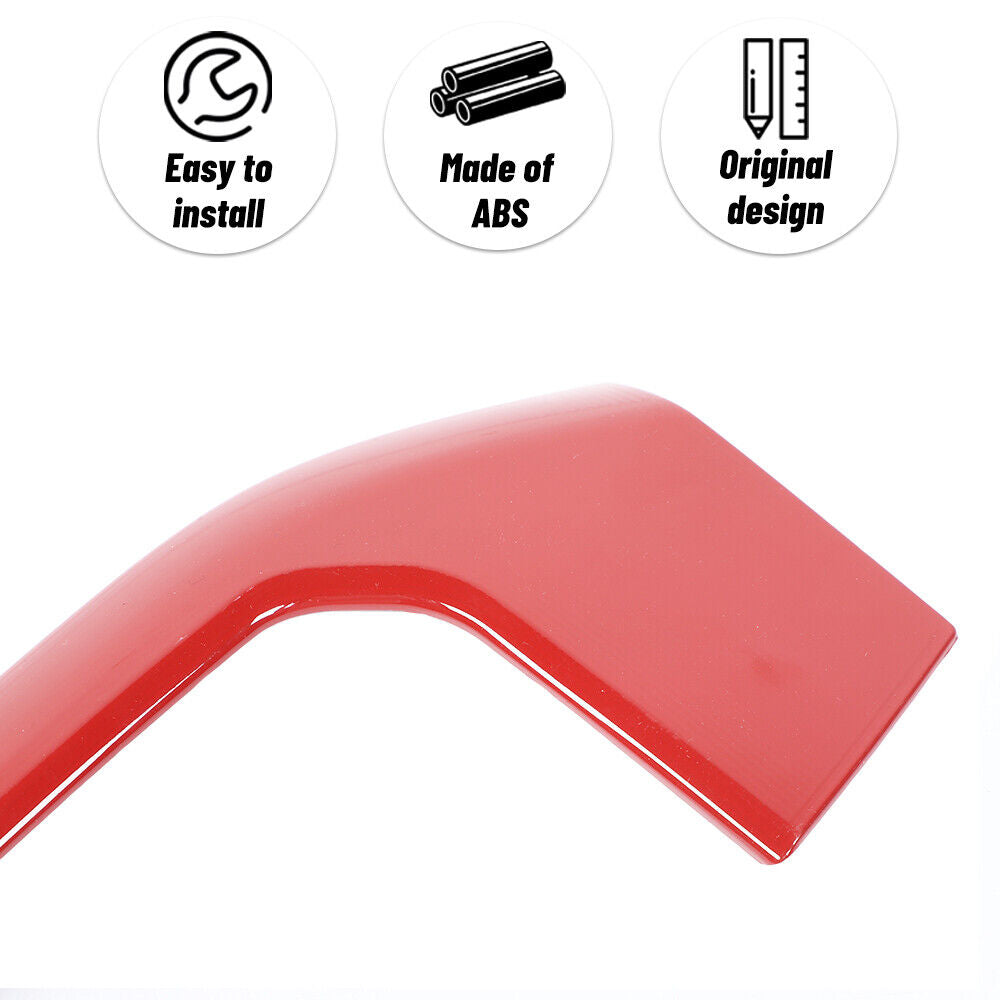 Teledu Red Center Console Sizetorage Box Panel Trim Decor Frame