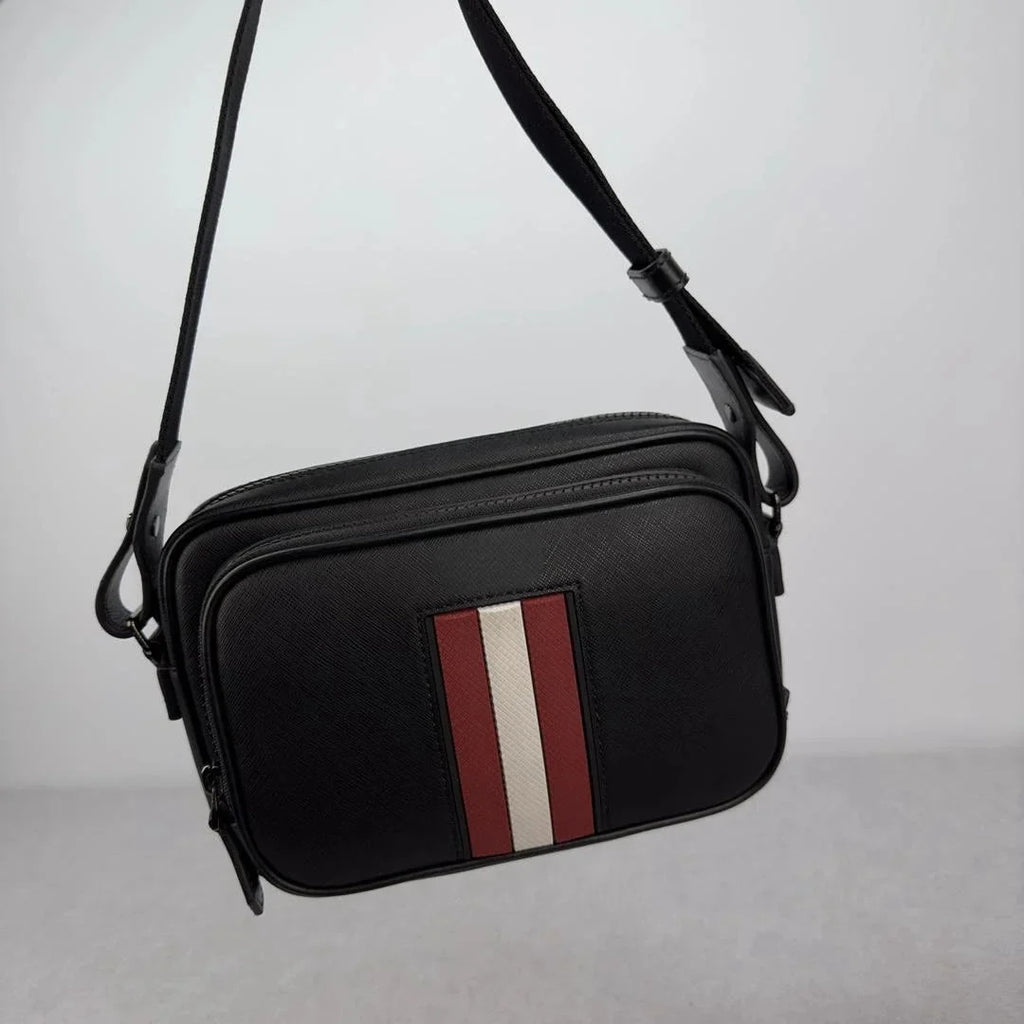Luxury B Sizetyle Sizehoulder Bag Men's Casual Business Commuter Sizehoulder Bag Crossbody Bag Genuine Leather High Quality Chest Bag