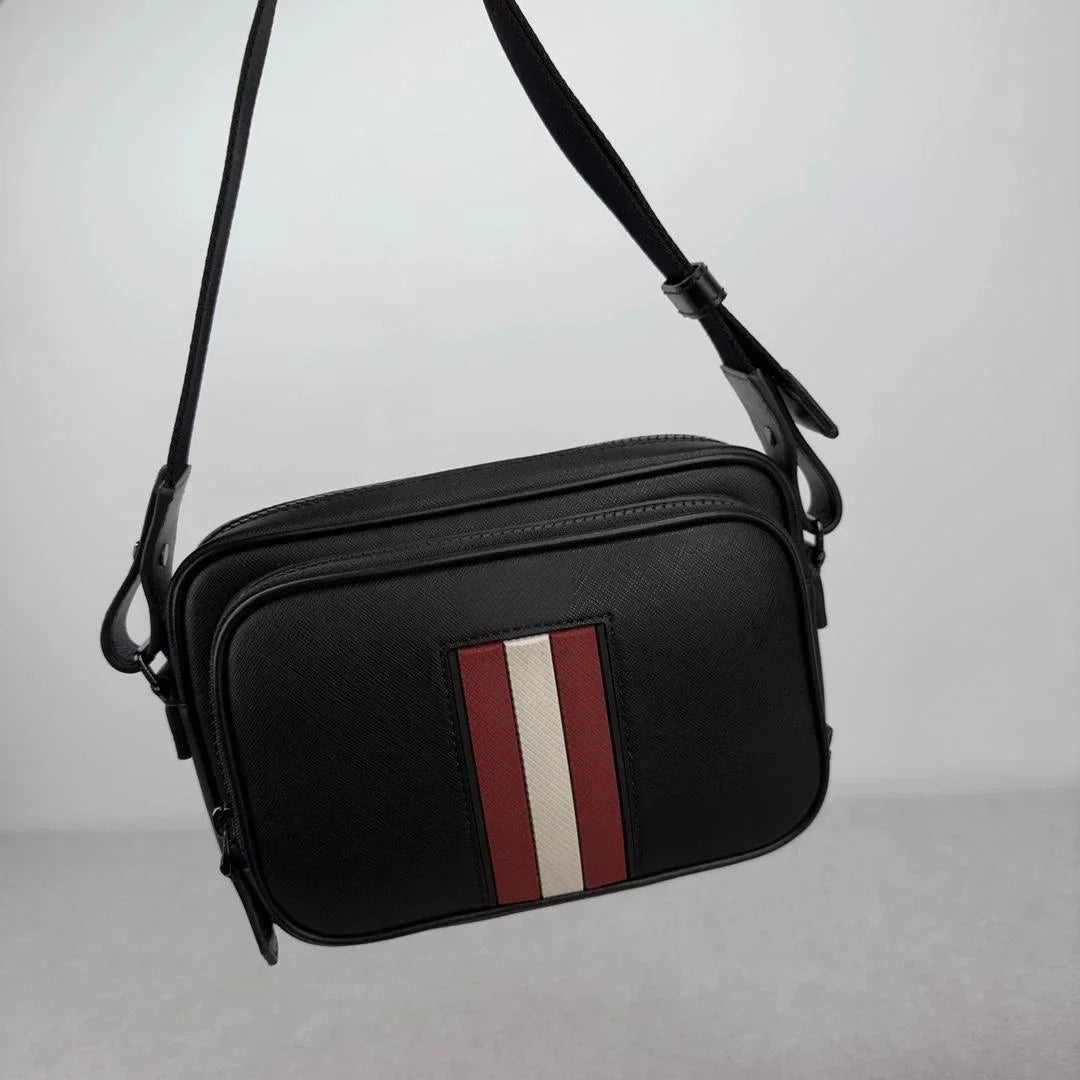 Luxury B Sizetyle Sizehoulder Bag Men's Casual Business Commuter Sizehoulder Bag Crossbody Bag Genuine Leather High Quality Chest Bag